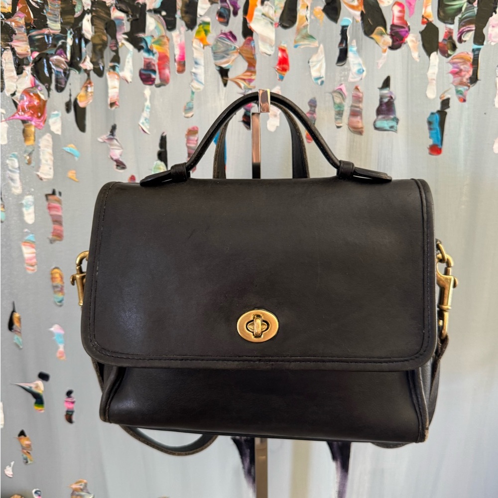 Vintage Coach Court Bag